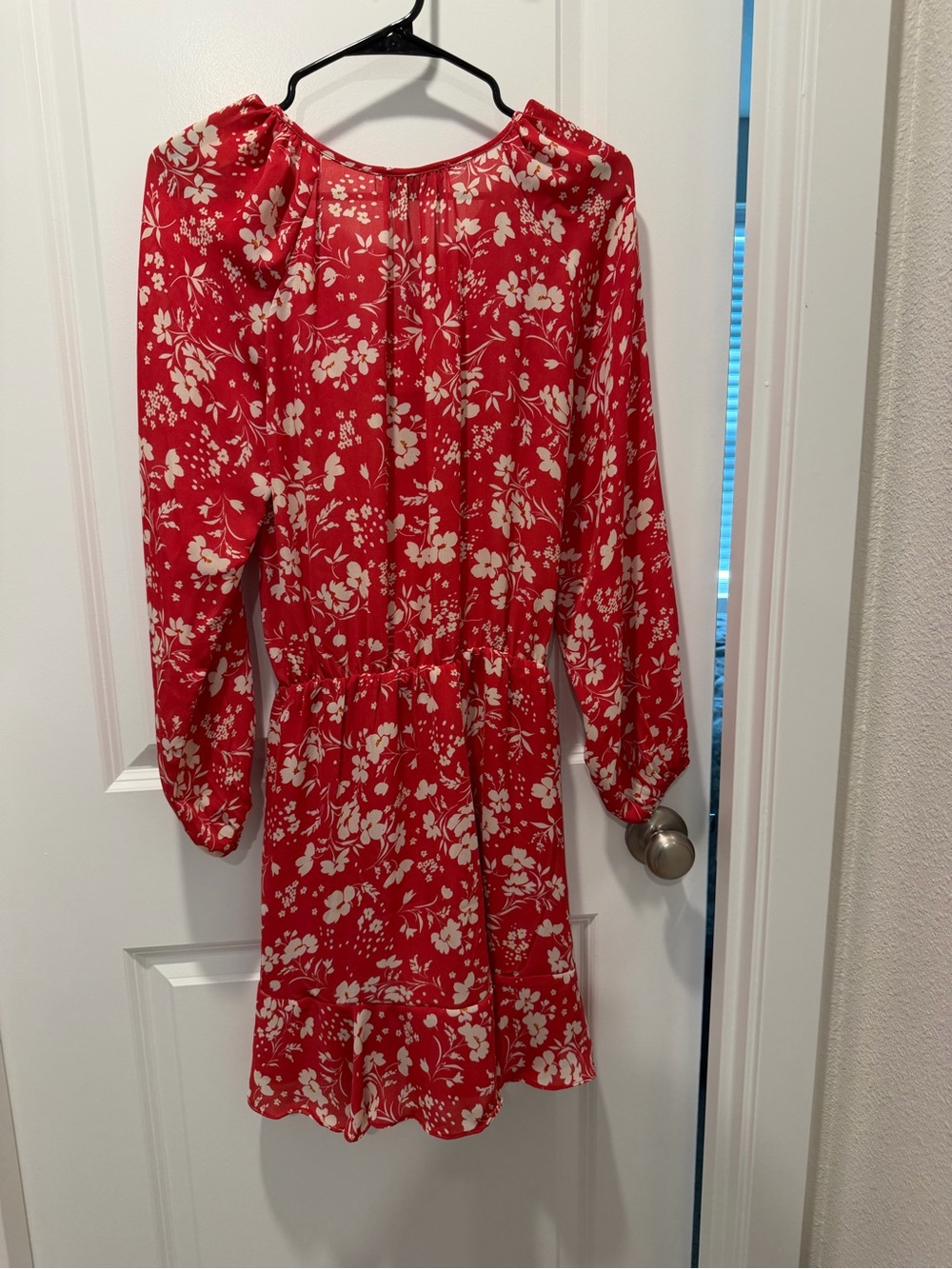 Pink Floral Ruffle Dress - Picture 4 of 5